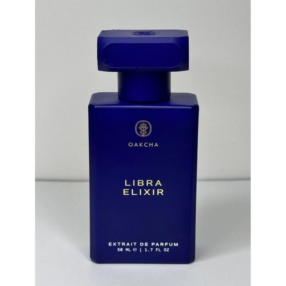Oakcha Libra Elixir Extrait de Parfum 50 mL 1.7 fl oz Blue Spray Bottle